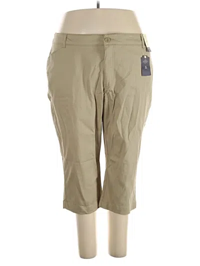 Pre-owned St. John's Bay Khaki Pant In Brown