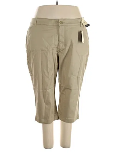 Pre-owned St. John's Bay Khaki Pant In Brown