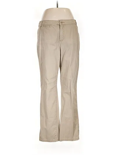 Pre-owned St. John's Bay Khaki Pant In Brown