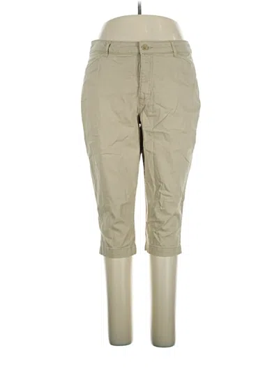 Pre-owned St. John's Bay Khaki Pant In Brown
