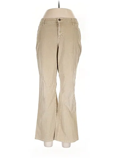 Pre-owned St. John's Bay Khaki Pant In Brown