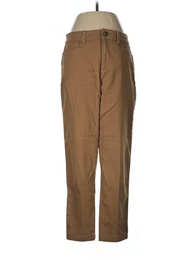 Pre-owned St. John's Bay Khaki Pant In Brown
