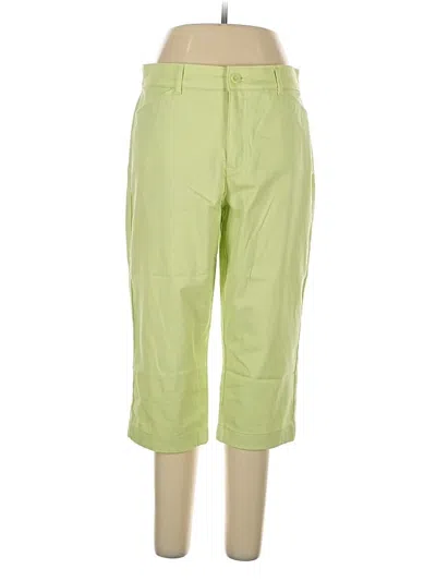 Pre-owned St. John's Bay Khaki Pant In Green