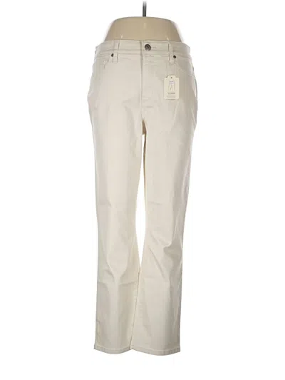 Pre-owned St. John's Bay Khaki Pant In Ivory