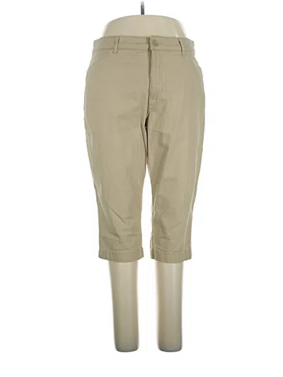 Pre-owned St. John's Bay Khaki Pant In Tan