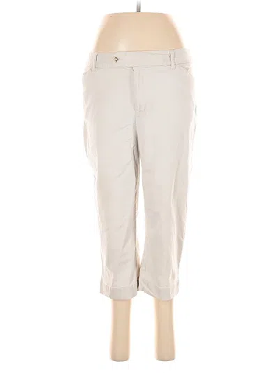 Pre-owned St. John's Bay Khaki Pant In White