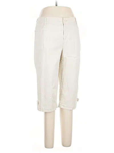 Pre-owned St. John's Bay Khaki Pant In White