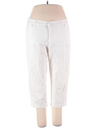 Pre-owned St. John's Bay Khaki Pant In White