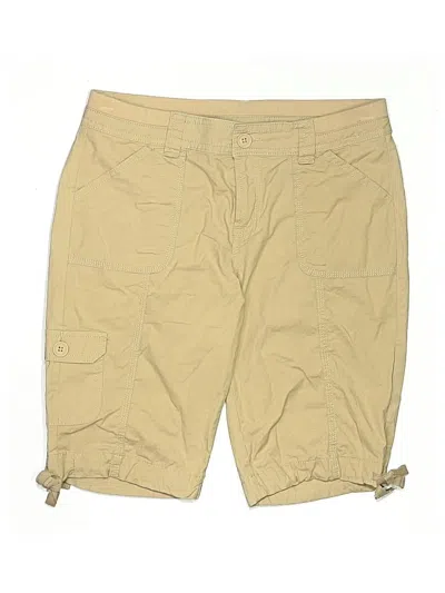 Pre-owned St. John's Bay Khaki Shorts In Brown