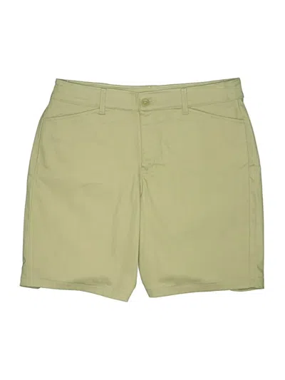 Pre-owned St. John's Bay Khaki Shorts In Green