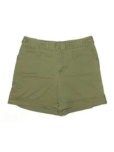 Pre-owned St. John's Bay Khaki Shorts In Green