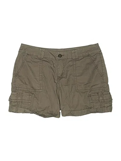 Pre-owned St. John's Bay Khaki Shorts In Green