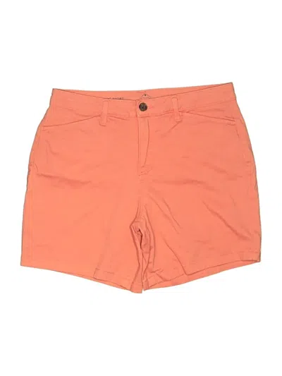 Pre-owned St. John's Bay Khaki Shorts In Orange