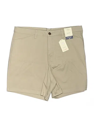 Pre-owned St. John's Bay Khaki Shorts In Tan