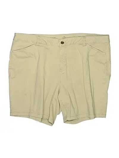 Pre-owned St. John's Bay Khaki Shorts In Tan