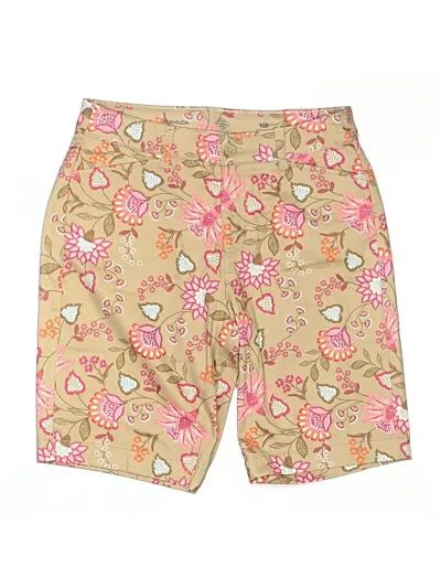 Pre-owned St. John's Bay Khaki Shorts In Tan