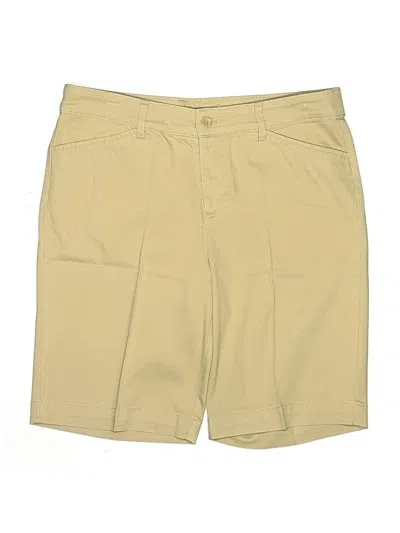 Pre-owned St. John's Bay Khaki Shorts In Yellow