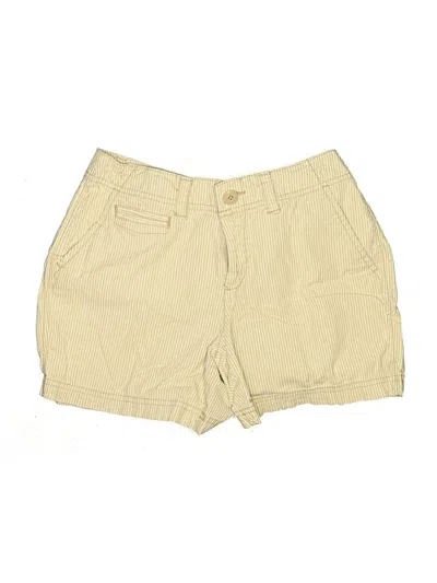 Pre-owned St. John's Bay Khaki Shorts In Yellow
