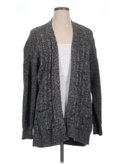 Pre-owned St. John's Bay Kimono In Gray
