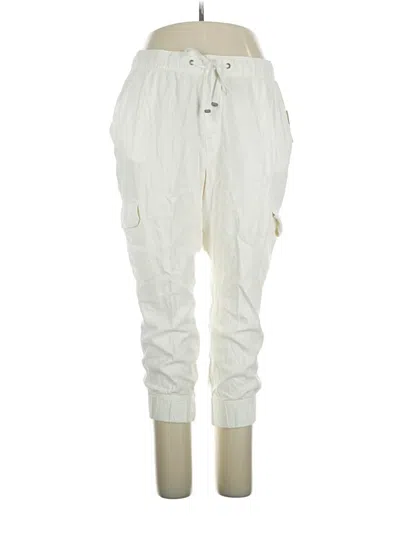 St. John's Bay Linen Pants In White