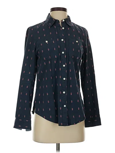 Pre-owned St. John's Bay Long Sleeve Blouse In Black