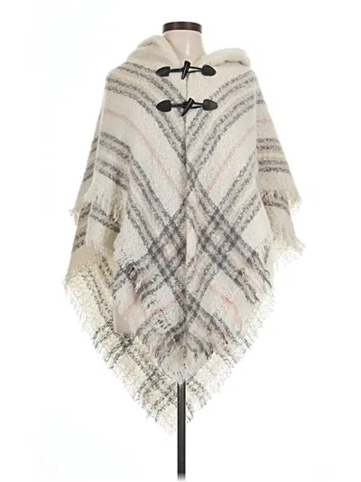 St. John's Bay Poncho In White