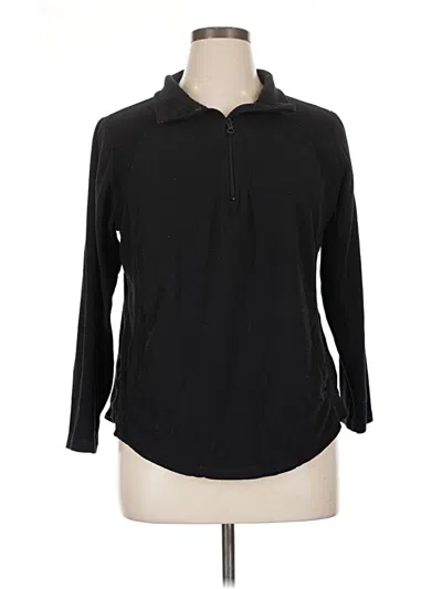 Pre-owned St. John's Bay Pullover Sweater In Black