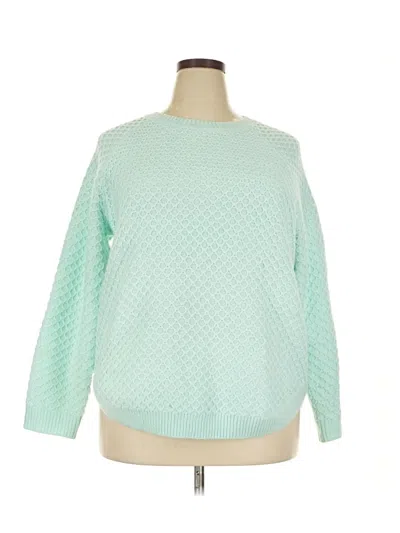 Pre-owned St. John's Bay Pullover Sweater In Blue