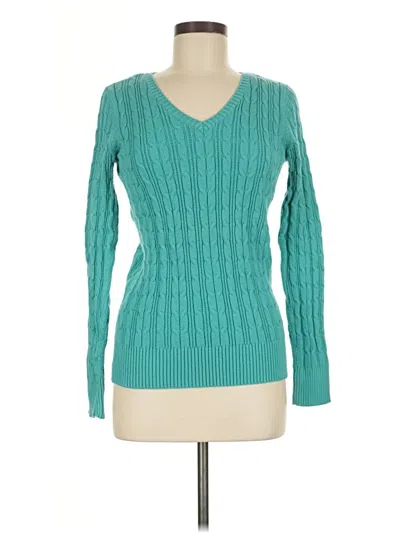 Pre-owned St. John's Bay Pullover Sweater In Blue