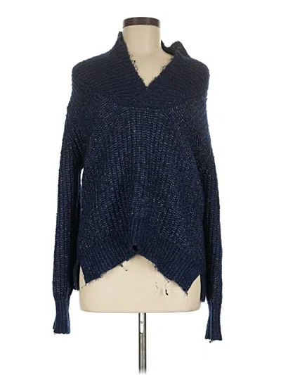 Pre-owned St. John's Bay Pullover Sweater In Blue