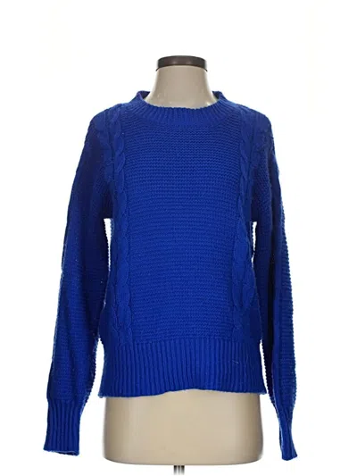 Pre-owned St. John's Bay Pullover Sweater In Blue