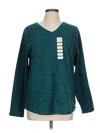 St. John's Bay Pullover Sweater In Green