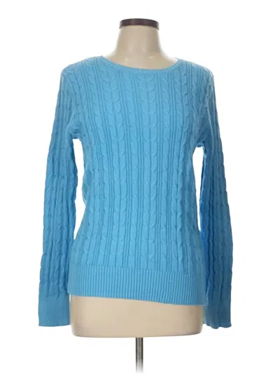 Pre-owned St. John's Bay Pullover Sweater In Blue