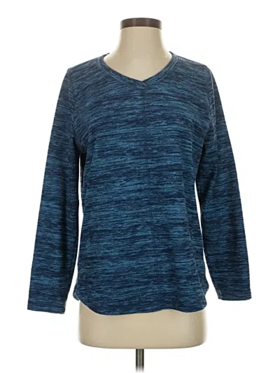 Pre-owned St. John's Bay Pullover Sweater In Blue
