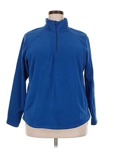 Pre-owned St. John's Bay Pullover Sweater In Blue
