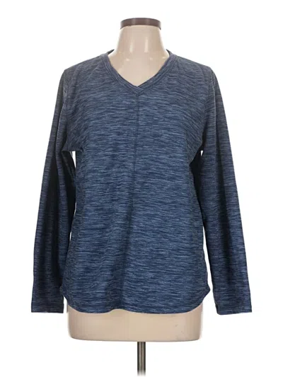 Pre-owned St. John's Bay Pullover Sweater In Blue