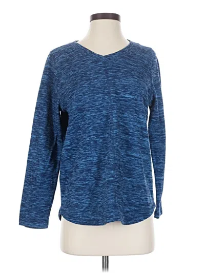 Pre-owned St. John's Bay Pullover Sweater In Blue