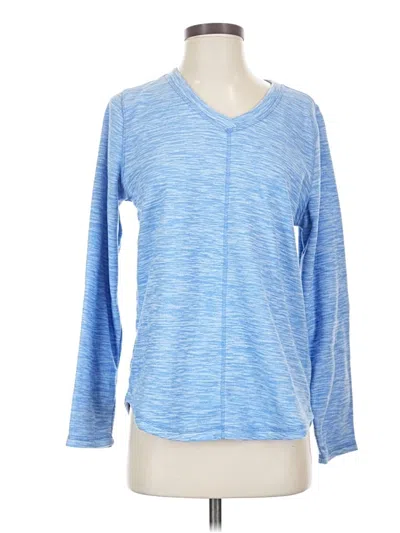 Pre-owned St. John's Bay Pullover Sweater In Blue