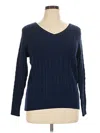 St. John's Bay Pullover Sweater In Blue