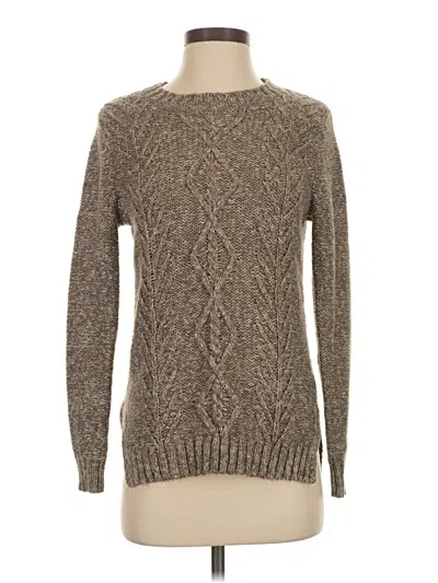 Pre-owned St. John's Bay Pullover Sweater In Brown