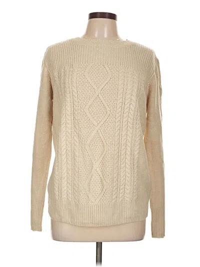 Pre-owned St. John's Bay Pullover Sweater In Brown