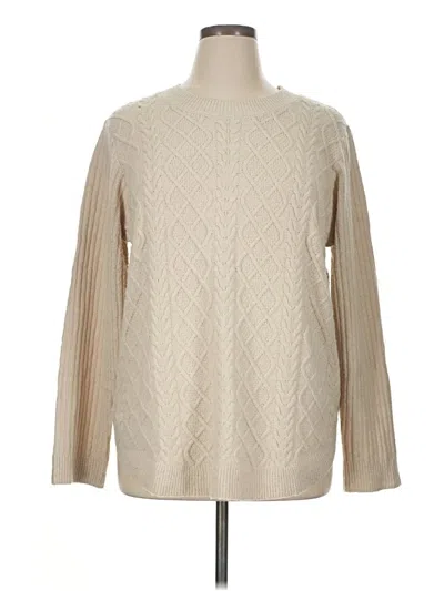Pre-owned St. John's Bay Pullover Sweater In Brown