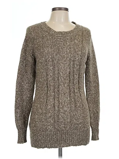 Pre-owned St. John's Bay Pullover Sweater In Brown