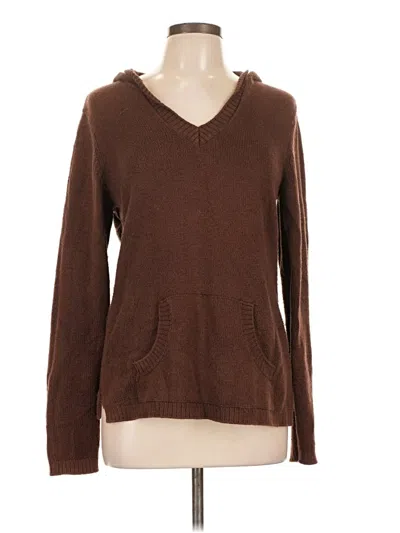 Pre-owned St. John's Bay Pullover Sweater In Brown