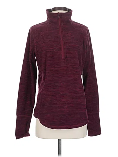 Pre-owned St. John's Bay Pullover Sweater In Burgundy