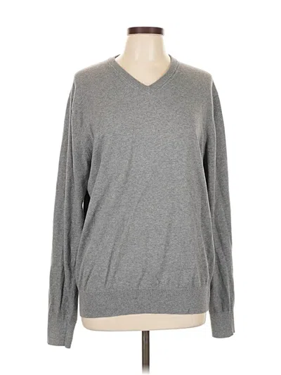 Pre-owned St. John's Bay Pullover Sweater In Gray