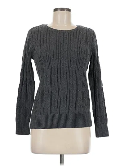 Pre-owned St. John's Bay Pullover Sweater In Gray