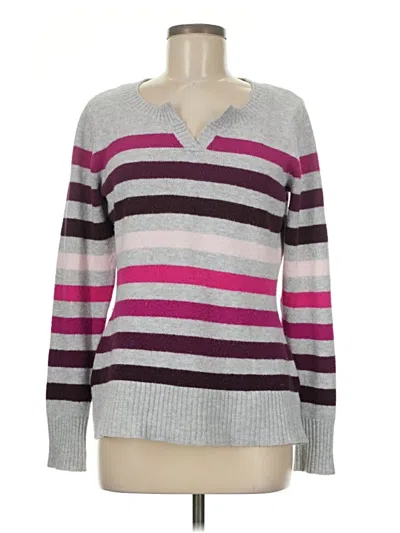 Pre-owned St. John's Bay Pullover Sweater In Gray