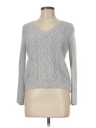 Pre-owned St. John's Bay Pullover Sweater In Gray
