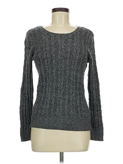 Pre-owned St. John's Bay Pullover Sweater In Gray